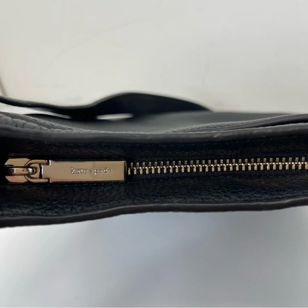 Kate Spade Leila North South Crossbody bag preppy designer quiet leather